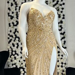 Gold Sequin Ashley Lauren